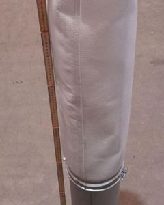 Filter d=160 with mounting plate for silo and mixer high M&M